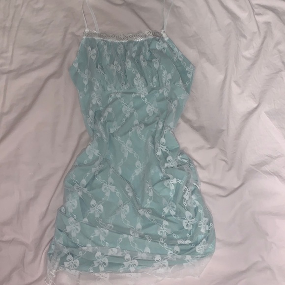 Lace Mini Dress - Picture 1 of 4